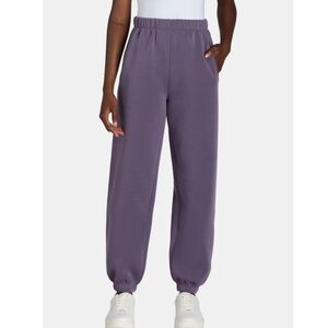 No Boundaries Fleece Purple Jogger Pants New